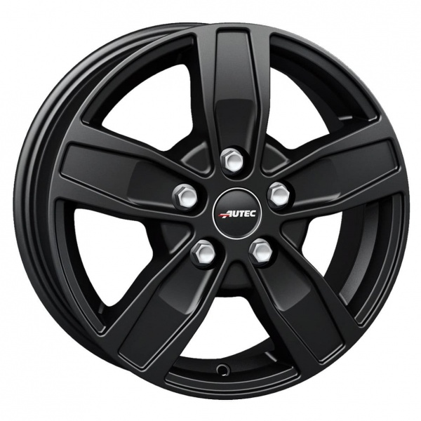 15'' Autec Quantro Matt Black Alloy Wheels