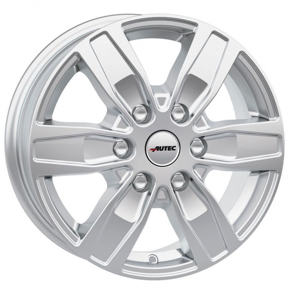 16'' Autec Quantro Silver (6 Stud) Alloy Wheels