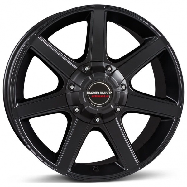 16'' Borbet CWE Matt Black Alloy Wheels