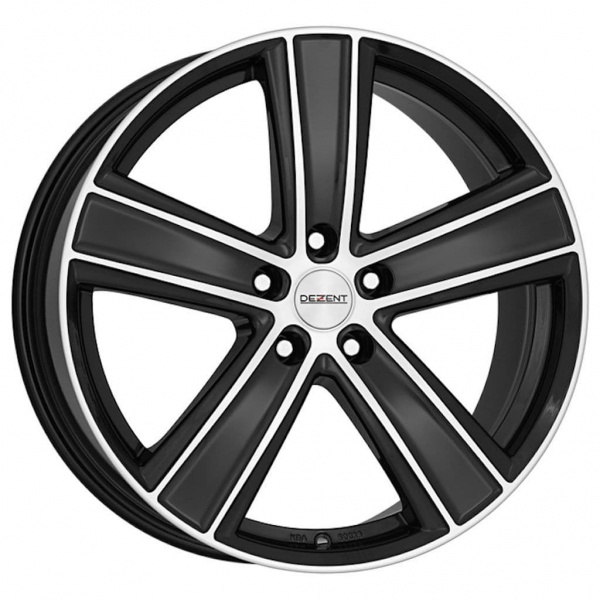 16'' Dezent TH Dark Black Polished Alloy Wheels