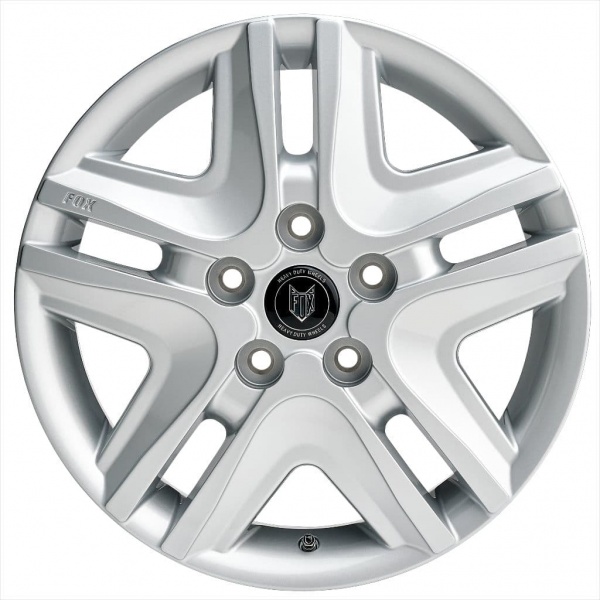 16'' Fox Opus Silver Alloy Wheels
