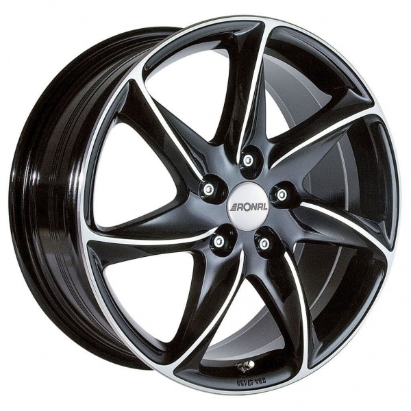 17'' Ronal R51 Jetblack Polished Alloy Wheels