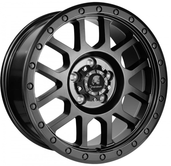 17'' Tomahawk Kato Satin Black Alloy Wheels