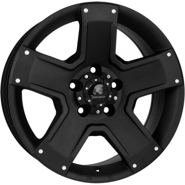 17'' Tomahawk Outlaw Matt Black Alloy Wheels