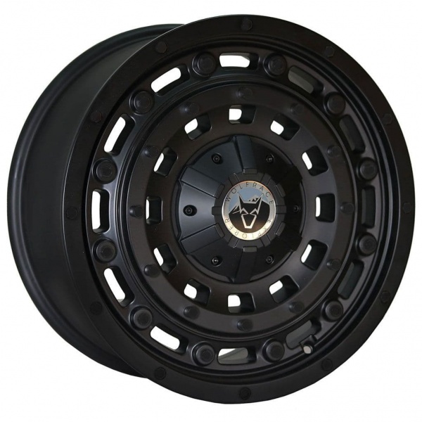 17'' Wolfrace Explorer Overland Matt Black Alloy Wheels