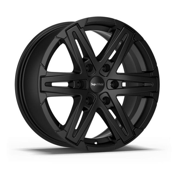 18'' SuperMetal Compass Matt Black Alloy Wheels