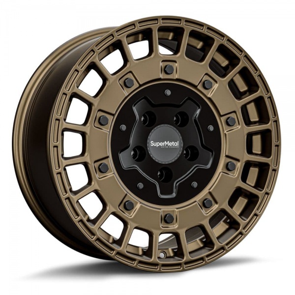 18'' SuperMetal Rig Ultra Matt Bronze Alloy Wheels