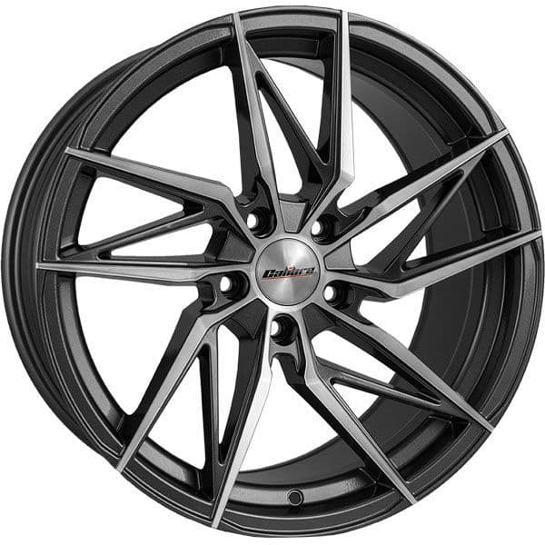 19'' Calibre CC-Z Gunmetal Polished Alloy Wheels