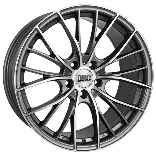 19'' DRC DMM Gunmetal Polished Alloy Wheels