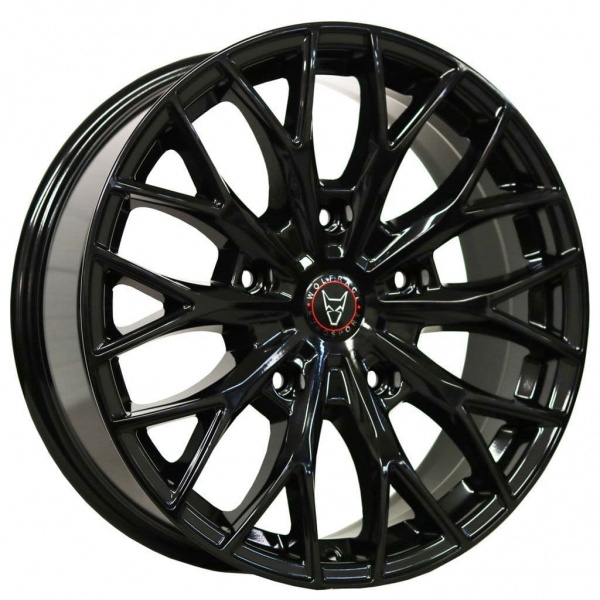 19'' Wolfrace Eurosport Wolfsburg Super T Gloss Black Alloy Wheels