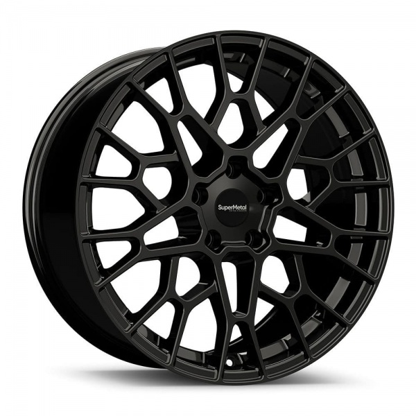 20'' SuperMetal Cell Gloss Black Alloy Wheels