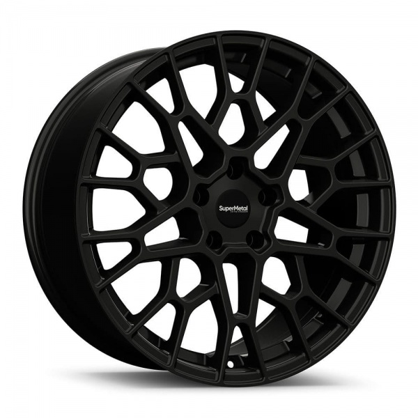 20'' SuperMetal Cell Matt Black Alloy Wheels