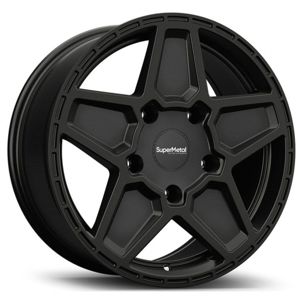 20'' SuperMetal Rocket Matt Black Alloy Wheels