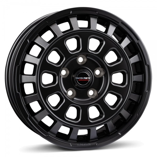 Borbet CW7 Matt Black Alloy Wheels