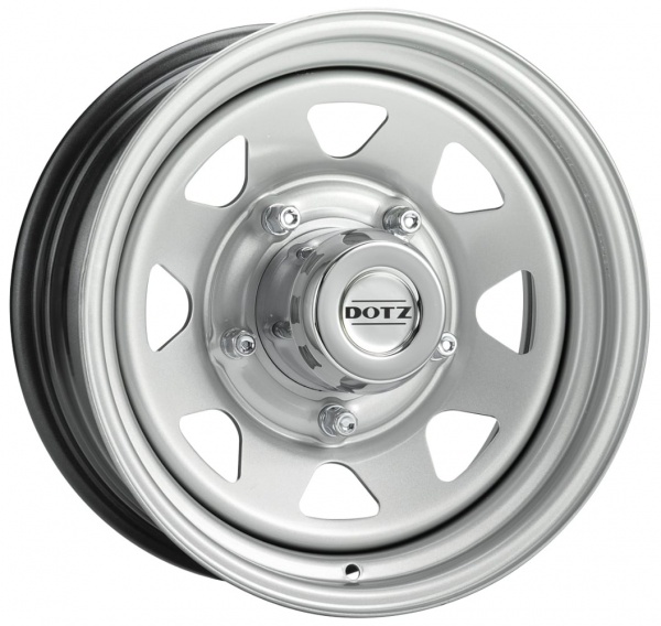 DOTZ Dakar Silver Steel Wheel