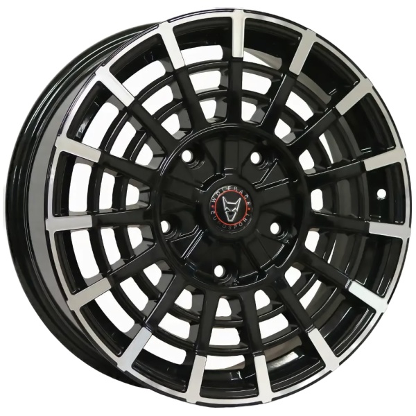 Wolfrace Eurosport Turismo Super T Gloss Black Polished Alloy Wheels
