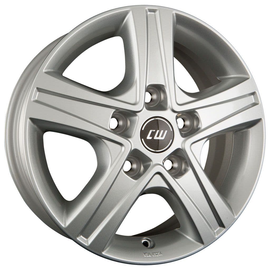 15'' Borbet CWD Crystal Silver Alloy Wheels