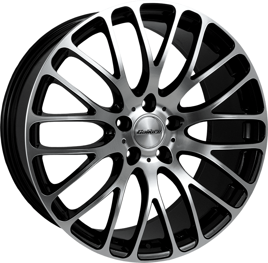 20'' Calibre Altus Black Polished Alloy Wheels