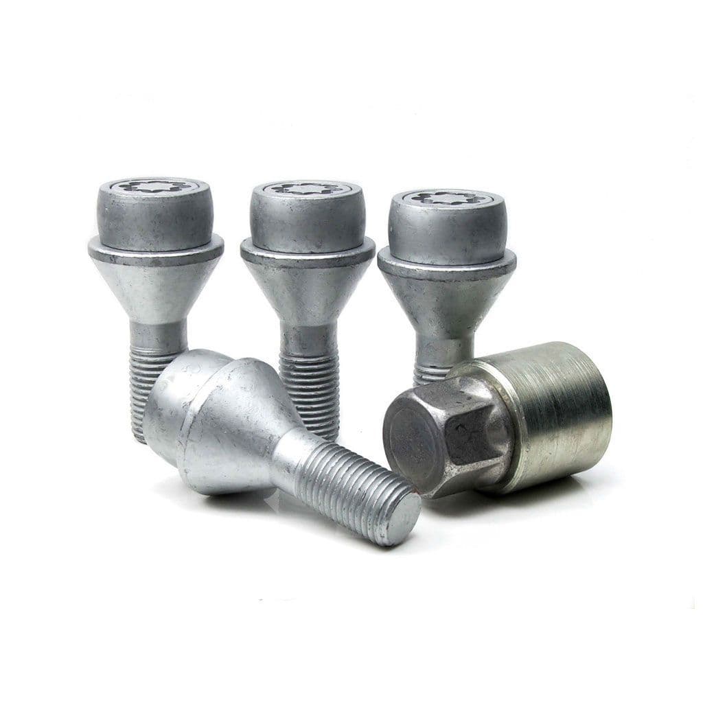 EVO Mk5 Locking Wheel Bolts for Fiat Ducato 2006 on M14 Thread Van Wheels