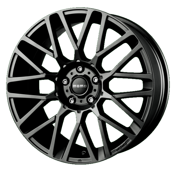 MOMO Revenge Matt Black Alloy Wheels